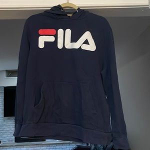 Size L Fila hooded sweatshirt with pocket